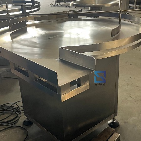 食品包装分拣转盘收瓶机