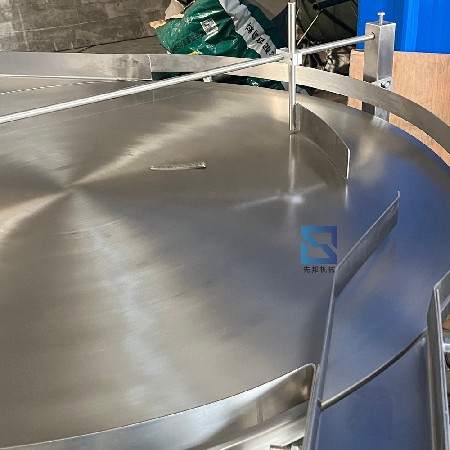 食品包装分拣转盘收瓶机